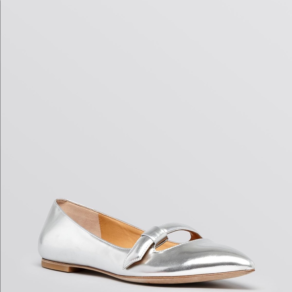 Marc by Marc Jacobs Sliver Pointed Toe Flats